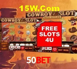 Slots com jackpots e giros grátis na 50Bet